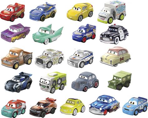 Buy Disney Pixar Cars Mini Racers VEHICLES 21 Pack Amazon Exclusive