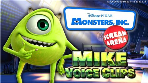 All Mike Wazowski Voice Clips • Monsters Inc Scream Arena • All Voice