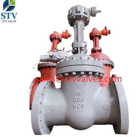 Bolt Bonnet Gate Valve 600LB 16 Inch API 600 Flanged End China Valve