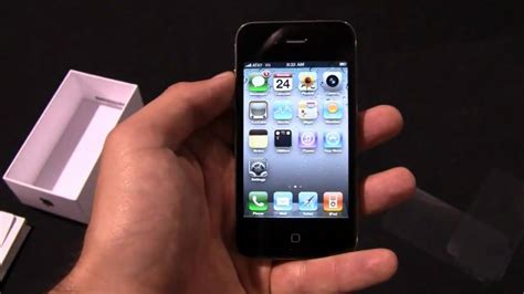 iPhone 4 Unboxing - YouTube