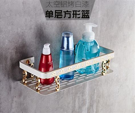 Badkamer Plank Hoek Mand Gouden Douche Caddy Voor Grandado