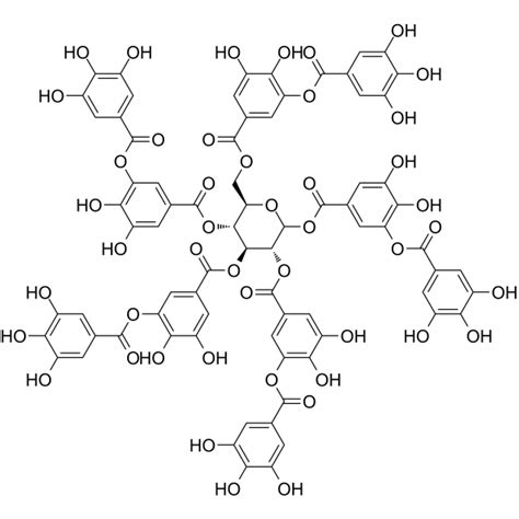 Tannic acid | CAS 1401-55-4 | AbMole BioScience | Tannic acid Price