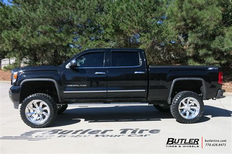 Lifted Gmc Denali Hd 2500 With 22in Grid Off Road Gf4 Wheels And Toyo