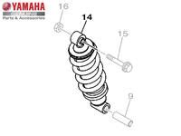 Amortecedor Traseiro Para MT 03 E YZF R3 Original Yamaha 1WDF22100000