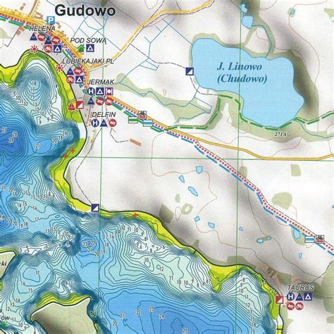 Eko Map Jezioro Lubie Drawsko Pomorskie Mapa Oficjalne