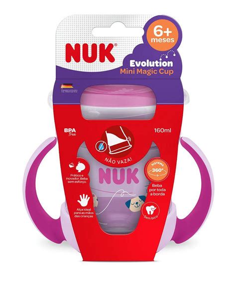 Copo Nuk Evolution Mini Magic Cup Al A Girl Ml Copo De