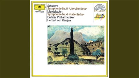 Schubert Symphony No 8 In B Minor D 759 Unfinished 1 Allegro