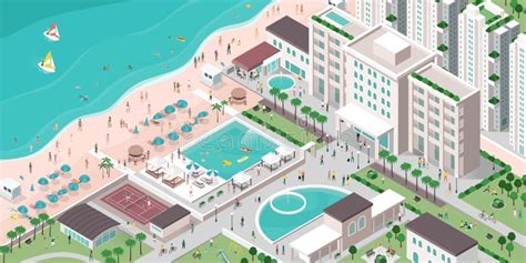 Luxury Resort Stock Illustration Illustration Of Holiday 23802426