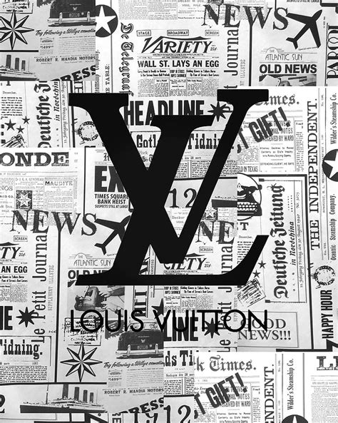 Louis Vuitton Black And White Wall Black And White Wall Black And