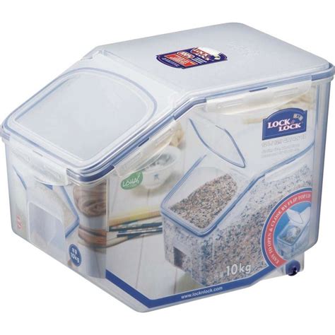 LocknLock Rice Grain Pet Dry Food Storage Container 12L With Cup