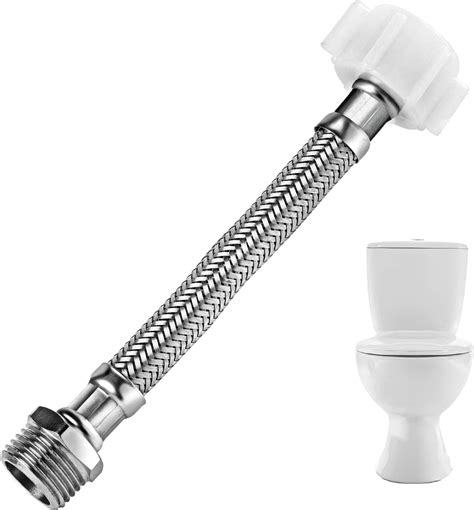 Toilet Water Line Toilet Hose Extension Stainless Steel Toilet