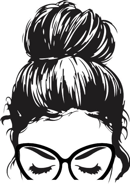 Messy Bun Png Picture Png Mart