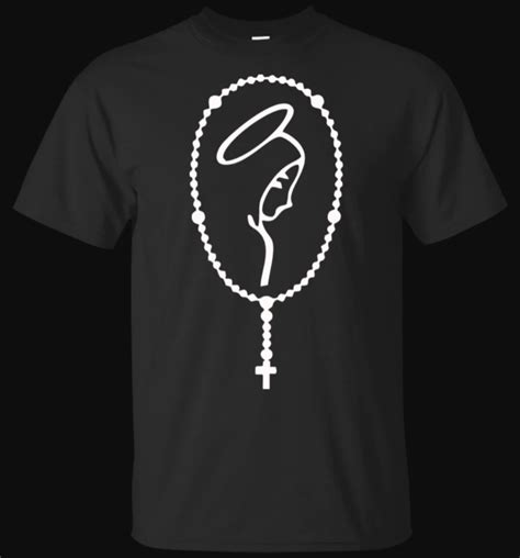 The Catholic Rosary T Shirt With The Catholic Camandula T Shirt