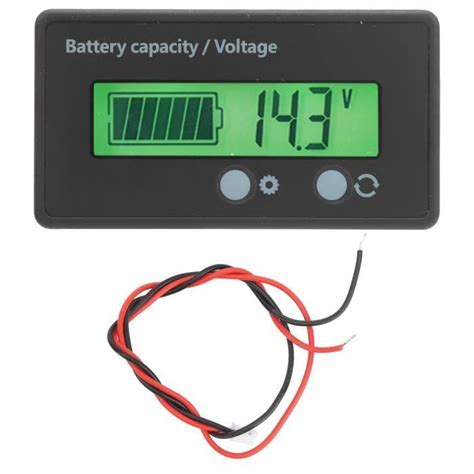 YOSOO Compteur de batterie DC10 100V LCD indicateur de capacité de la