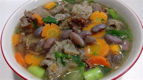 Resep Sop Kacang Merah Spesial Yang Enak And Praktis Caramembuatid