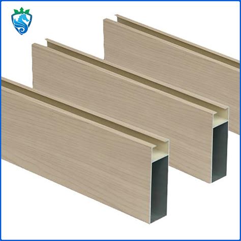 Profile Customization Anodized Wood Grain Powder Coated Aluminium