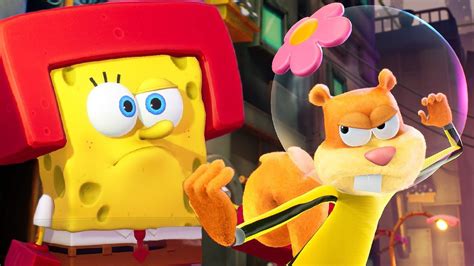 SpongeBob The Cosmic Shake 100 Walkthrough Part 3 Karate Downtown Bikini Bottom YouTube