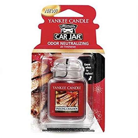 Yankee Candle Car Jar Ultimate Hanging Air Freshener Sparkling