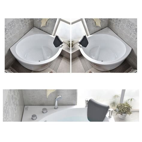 Freestanding Soaking Corner Bathtub Contemporary Acrylic-Fiberglass ...