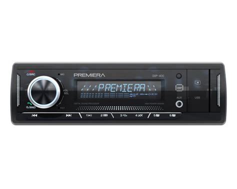 Автомагнитола 1DIN, с Bluetooth и DSP - процессором Premiera DSP-400
