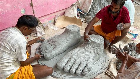 Khairatabad Ganesh Making Maha Raj Padalu Making Eco Friendly