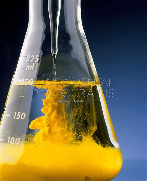 Science Chemistry Precipitation Reaction Lead Iodide Fundamental