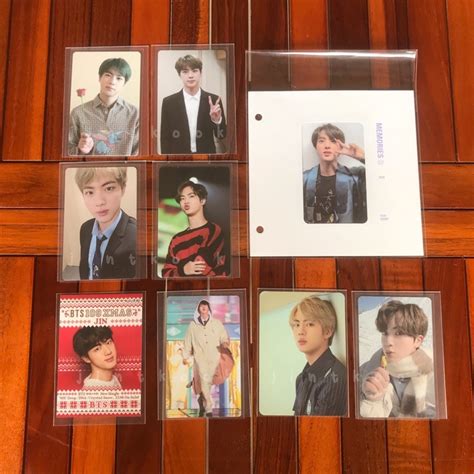 Jual Pc Photocard Bts Jin Seokjin Memories Dvd Bluray Fanmeeting Season