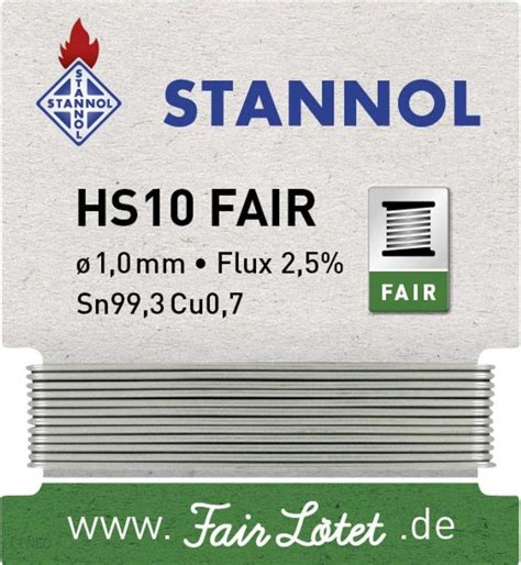Stannol Sn99.3Cu0.7 1.0 5 g Cyna lutownicza 599106 - Opinie i ceny na ...