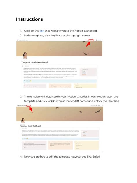 basic notion template instructions