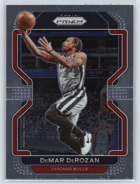 Panini Prizm Demar Derozan Bulls Basketball Card Ebay