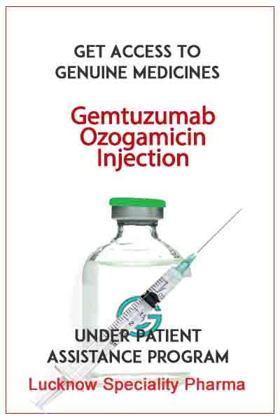 Gemtuzumab Ozogamicin Injection 5 mg - Lucknow Speciality Pharma