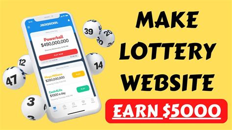 Make Lottery Website Without Coding How To Make Online Lottery