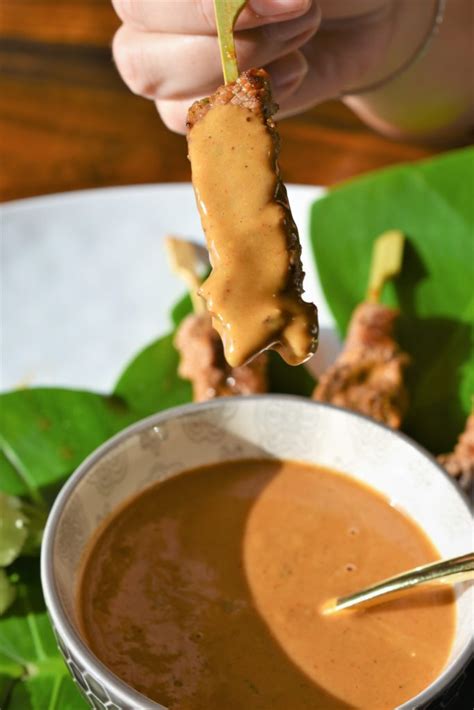 Thai Beef Satay With Peanut Lime Sauce Recipe For A Party