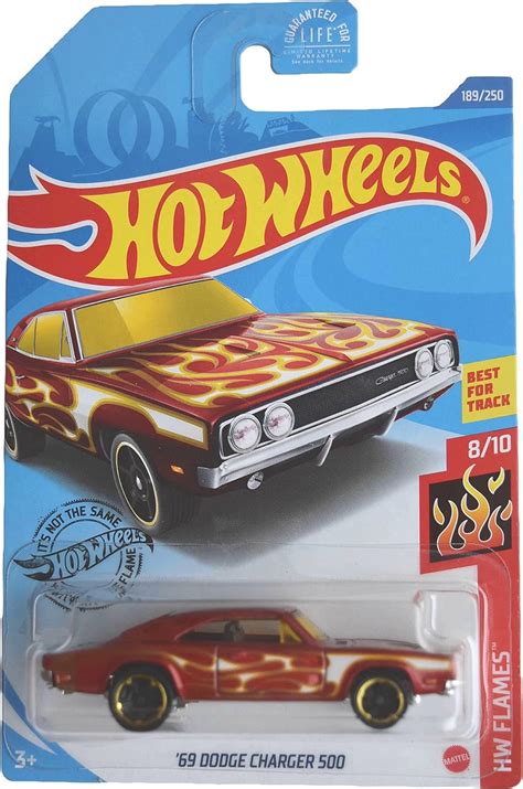 Hot Wheels 69 Dodge Charger 500 Amazon Br