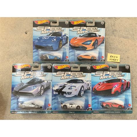Hot Wheels 2023 Car Culture Speed Machines Case A FPY86 959A 1 64 Set Of 5pcs Shopee Malaysia