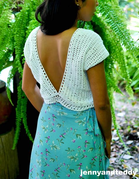 Easy And Quick Crochet Crop Top For Beginner How To Tutorial Crochet