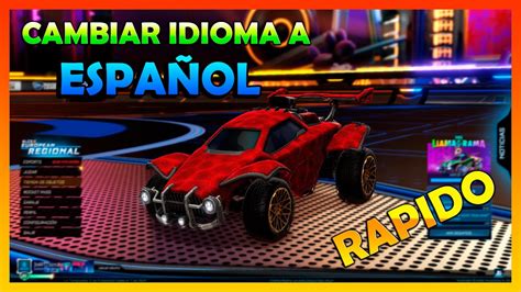 🚀 Como Cambiar El Idioma En Rocket League Pc De Epic Games L Como Poner