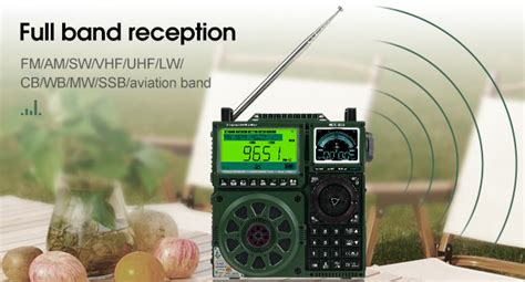 Amazon Retekess TR113 Shortwave Radio FM MW SW LW WB AIR CB SSB