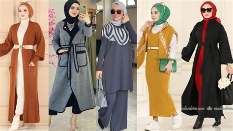 ملابس محجبات موضة خريف 20232024🌟modest Clothing🌟 Mohammed Hijab 🌟