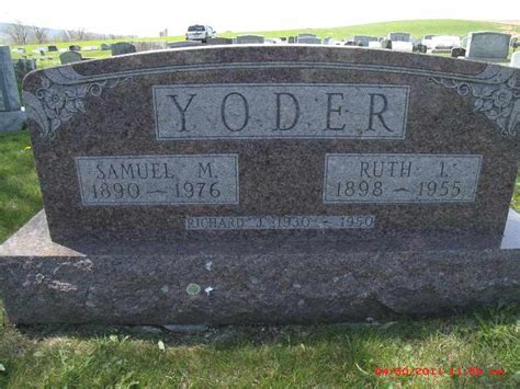 Ruth Ida Byler Yoder 1898 1955 Find A Grave Memorial