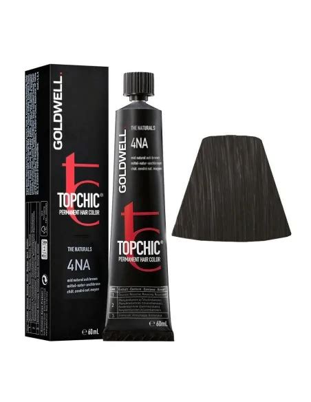 Goldwell Topchic 4NA Castaño Ceniza Natural Medio 60 ml Coserty