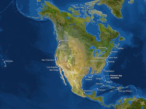 What the World Would Look Like if All the Ice Melted
