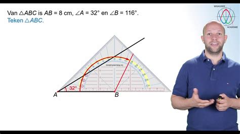 Hoe Teken Je Een Driehoek Met Een Zijde En Twee Hoeken Gegeven Havo