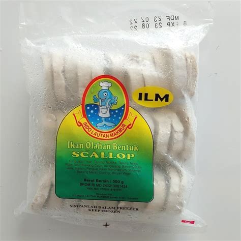 Jual Ilm Scallop Tempura Bintang Sukoi Ikan Olahan Sosis 500 Gr