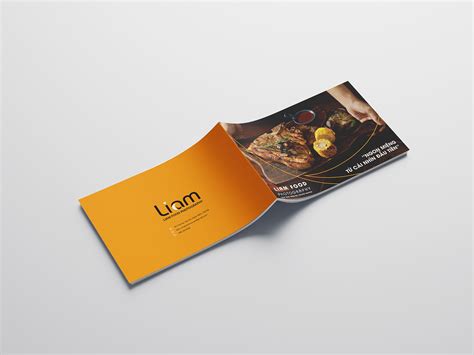 Liam Food Brochure Behance