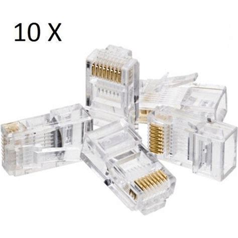 DIGITAL CAT6 A Connecteur RJ45 CAT6a Blindé Metal MAROC connecteur