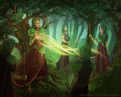 Forest druids by Kate_Y : r/ImaginaryDruids