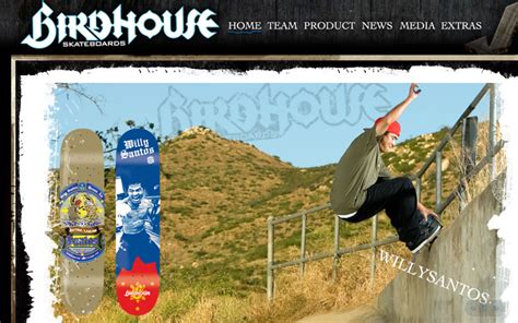 Birdhouse Site Relaunch - Skateboarding Magazine