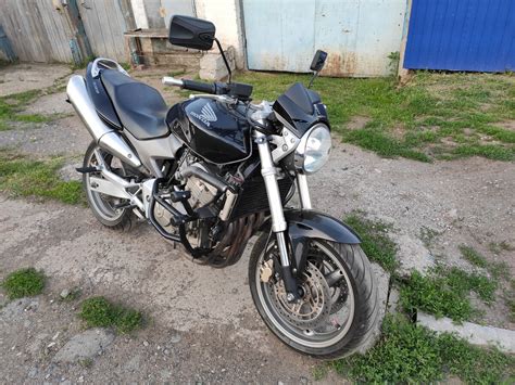 Купить б у Honda CB 600F Hornet карбюратор 6 передач в Ижевске чёрный naked bike 2006 года на