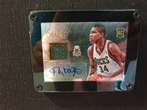 Approximate value of Giannis Antetokounmpo rookie cards | Basketball ...